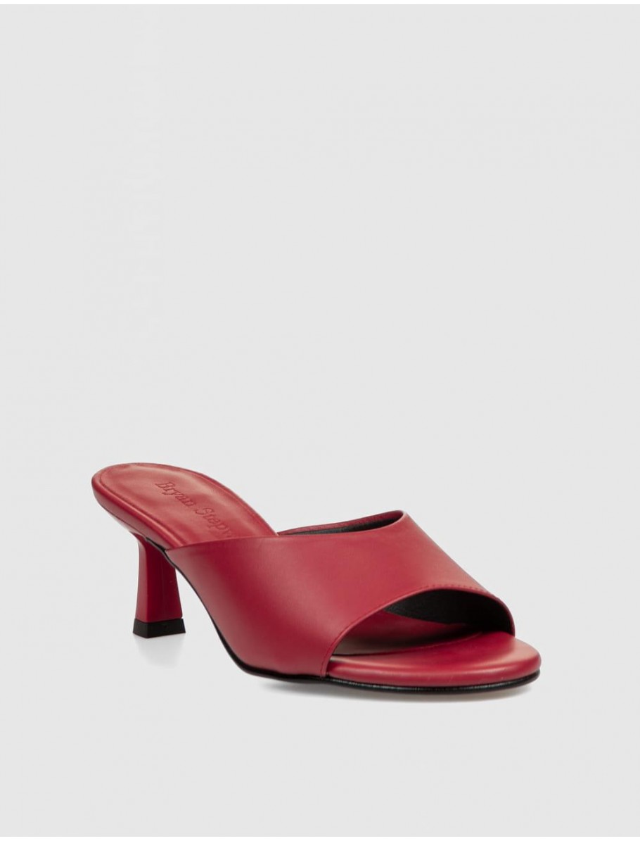 SANDALIA BRYAN STEPWISE 6616 RENATA ROJO
