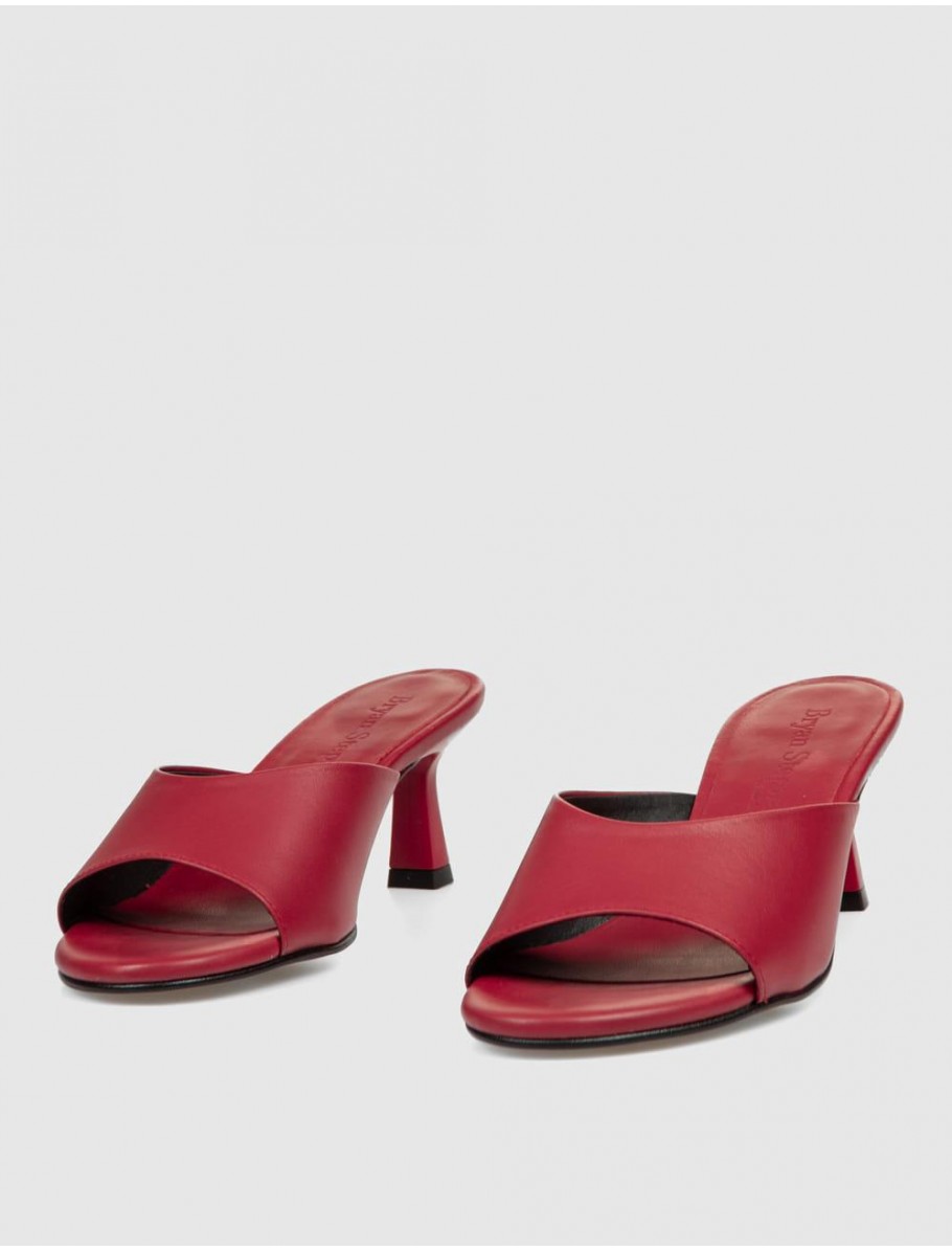SANDALIA BRYAN STEPWISE 6616 RENATA ROJO