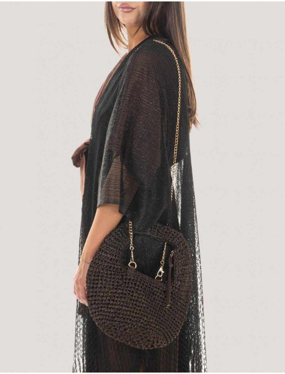 BOLSO OBVIO COMPLEMENTOS BISUE MARRoN