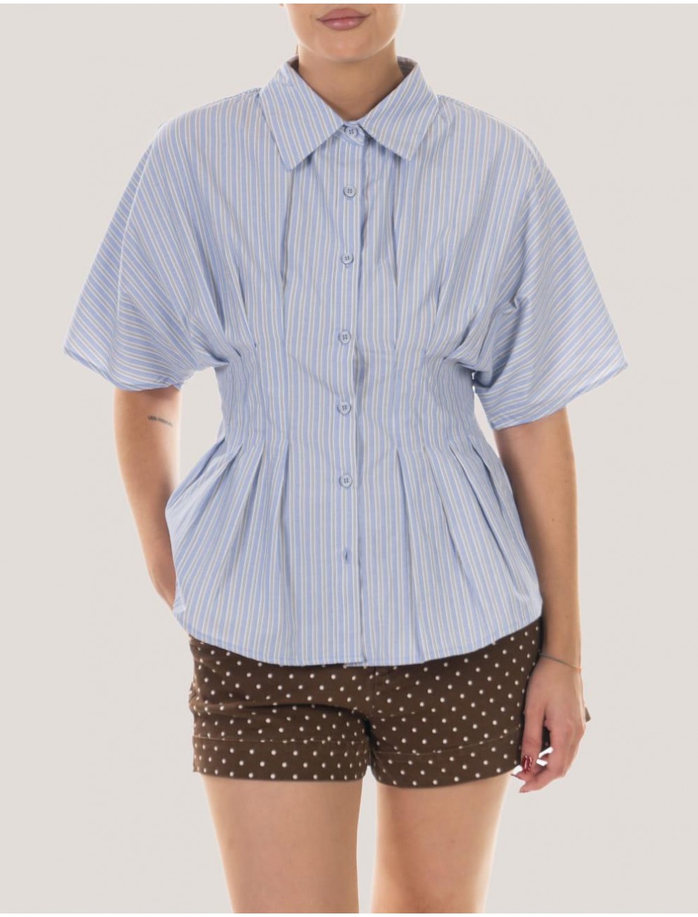 CAMISA OBVIO CLARIS AZUL