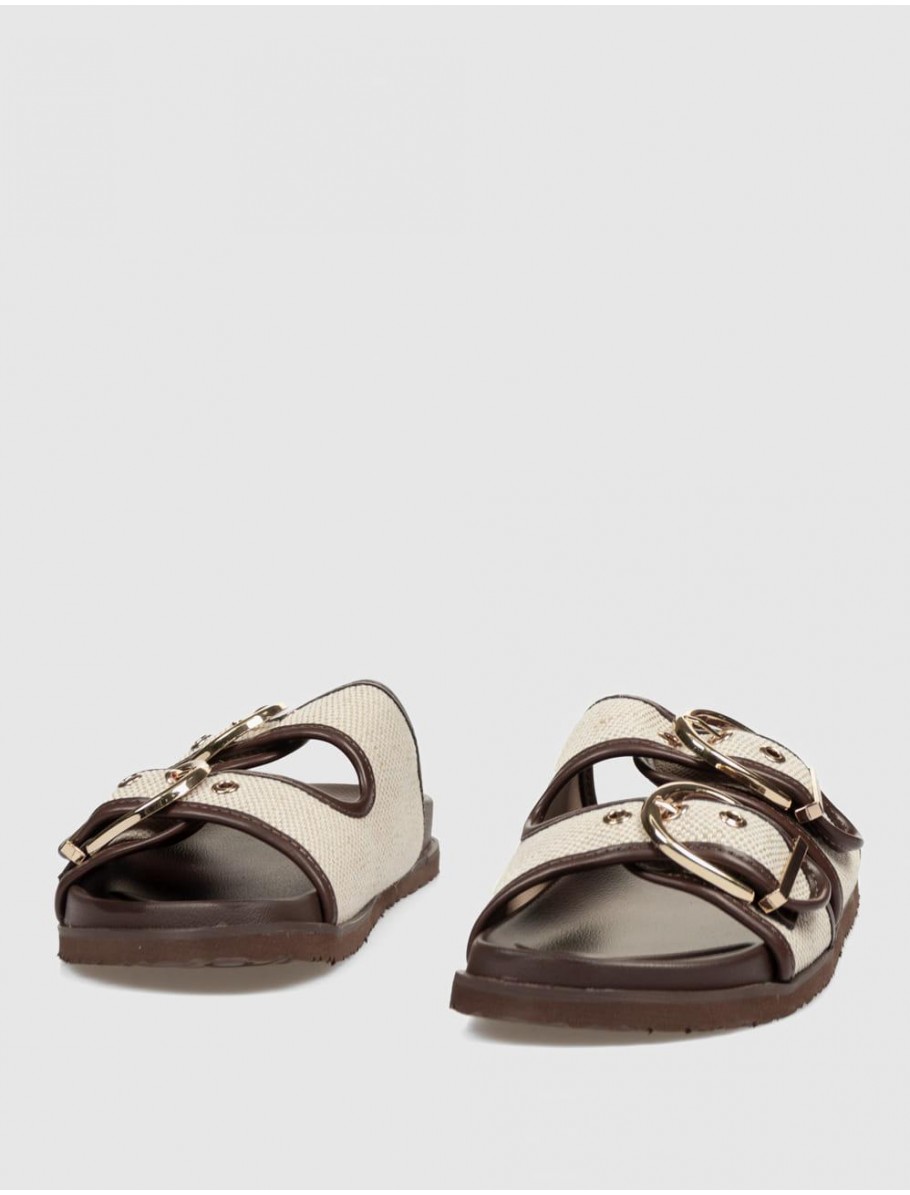 SANDALIA KAMOME TRENDS LARIA MARRoN