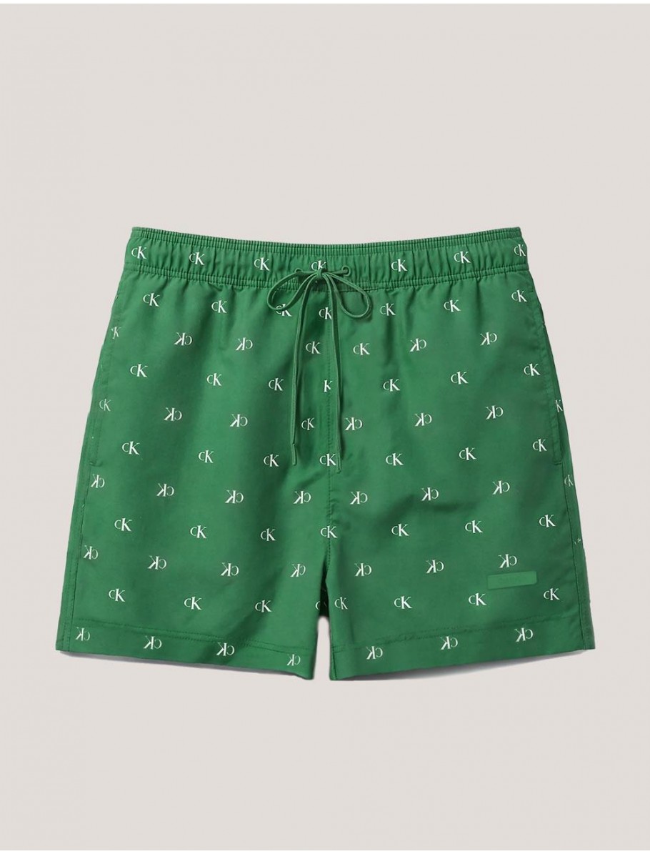 BANADOR CALVIN KLEIN SHORT DRAWSTRING COVERED VERDE
