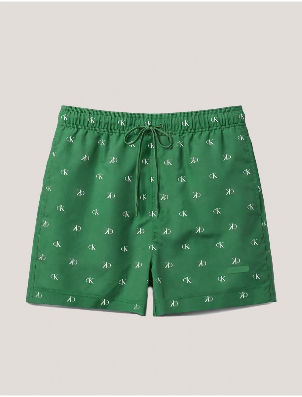 BANADOR CALVIN KLEIN SHORT DRAWSTRING COVERED VERDE