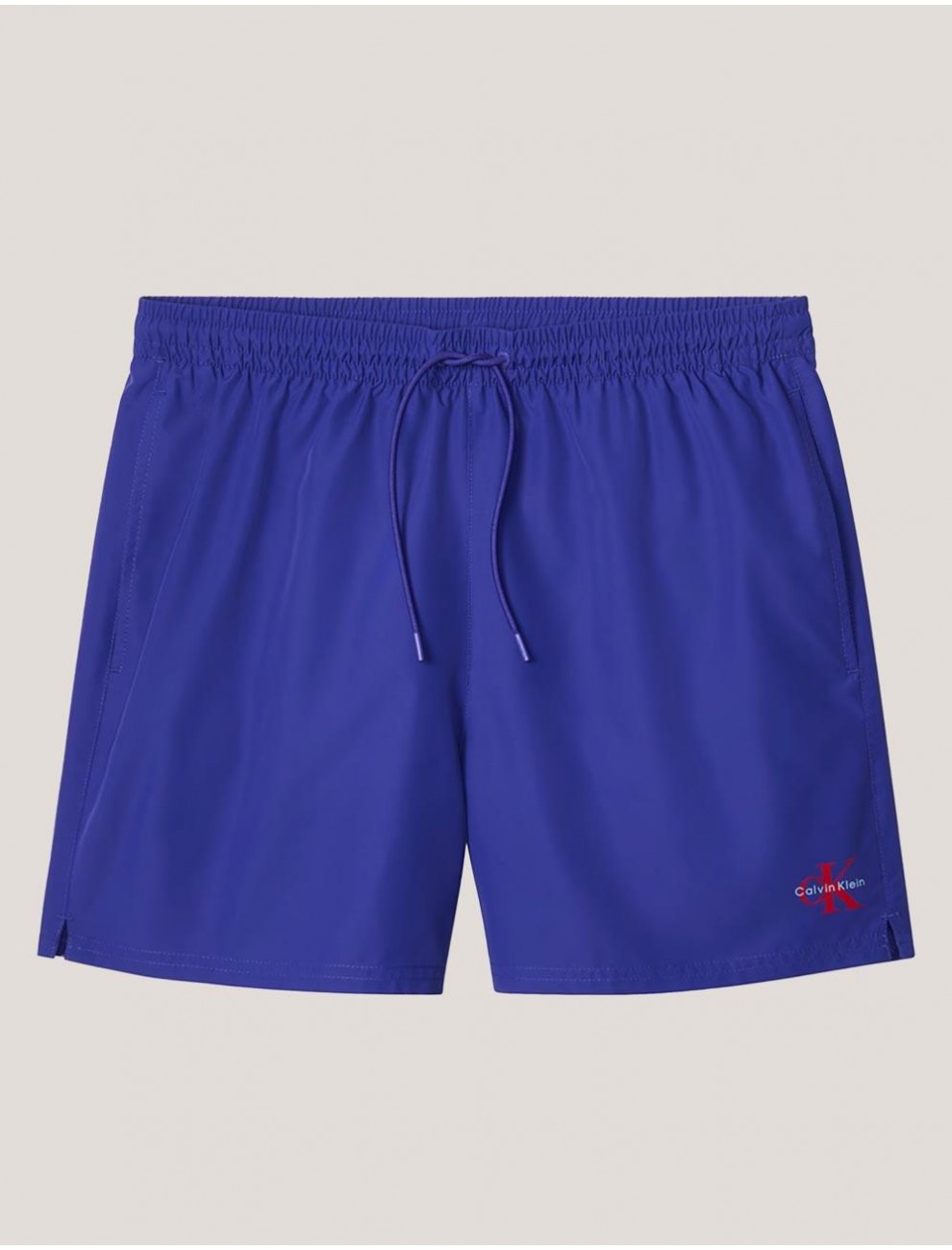 BANADOR CALVIN KLEIN SHORT DRAWSTRING WAISTBAND AZUL