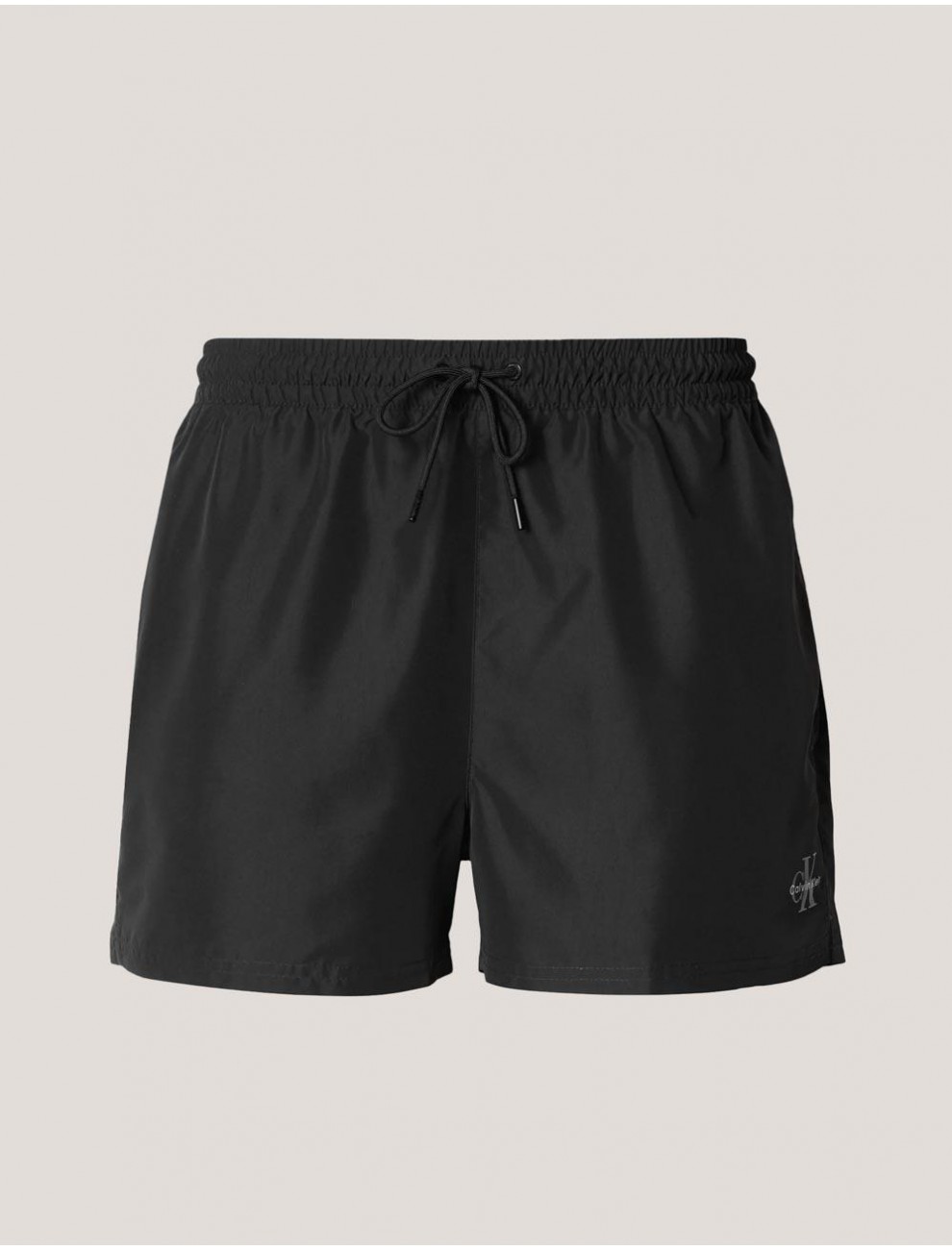 BANADOR CALVIN KLEIN SHORT DRAWSTRING WAISTBAND NEGRO