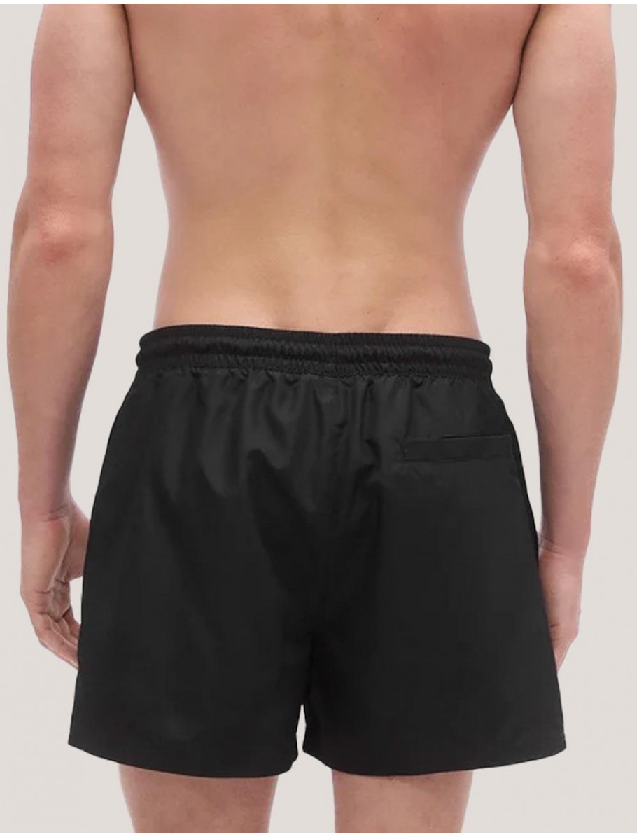 BANADOR CALVIN KLEIN SHORT DRAWSTRING WAISTBAND NEGRO