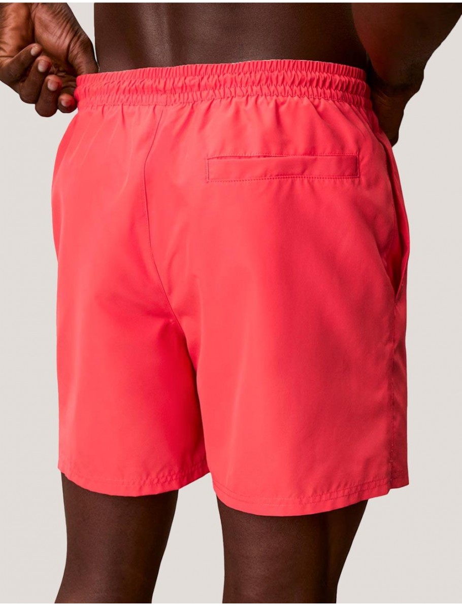 BANADOR CALVIN KLEIN SHORT DRAWSTRING WAISTBAND ROSA