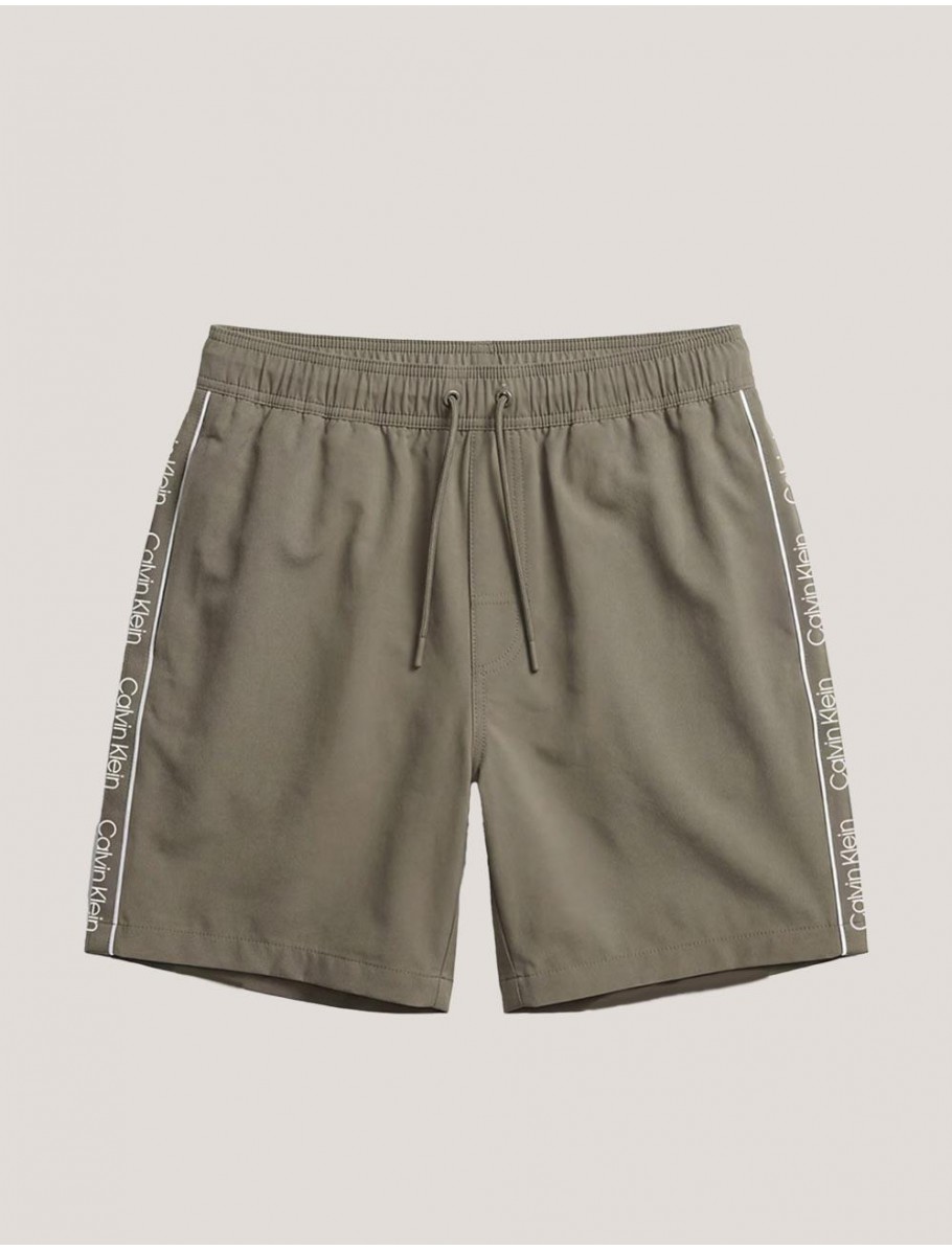 BANADOR CALVIN KLEIN MEDIUM DRAWSTRING CORE VERDE