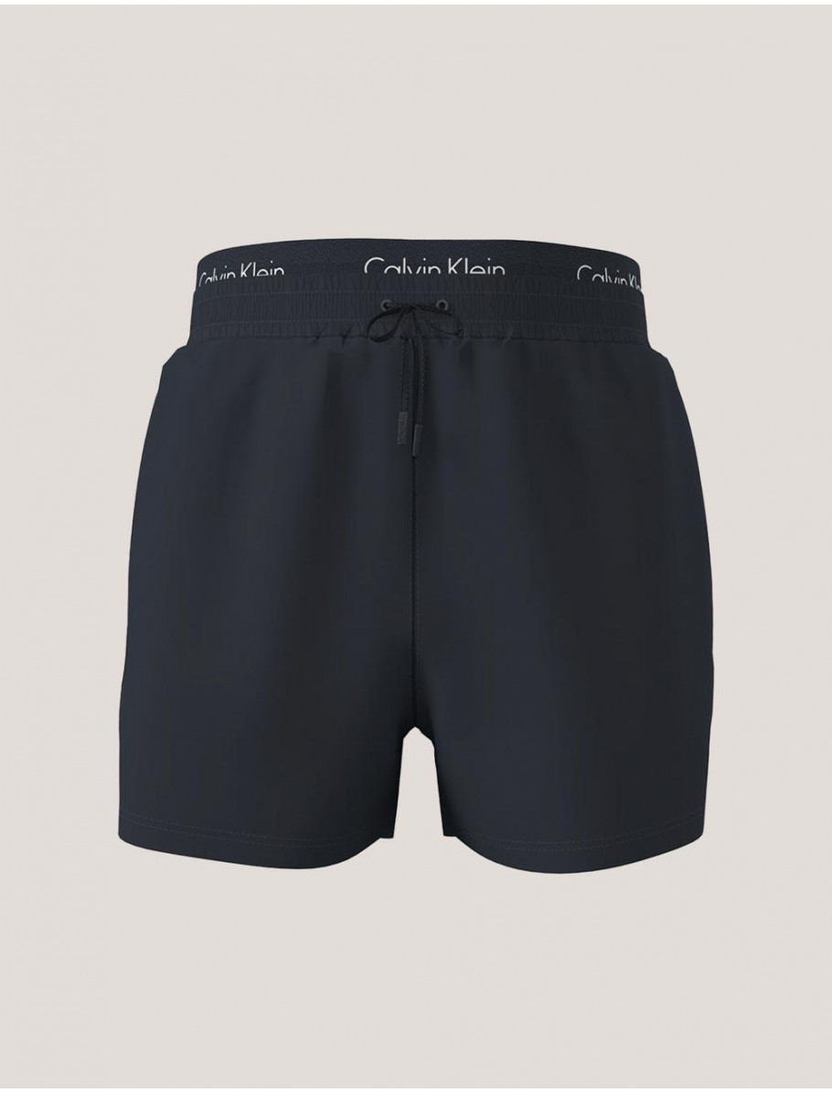 BANADOR CALVIN KLEIN SHORT DRAWSTRING MARINO