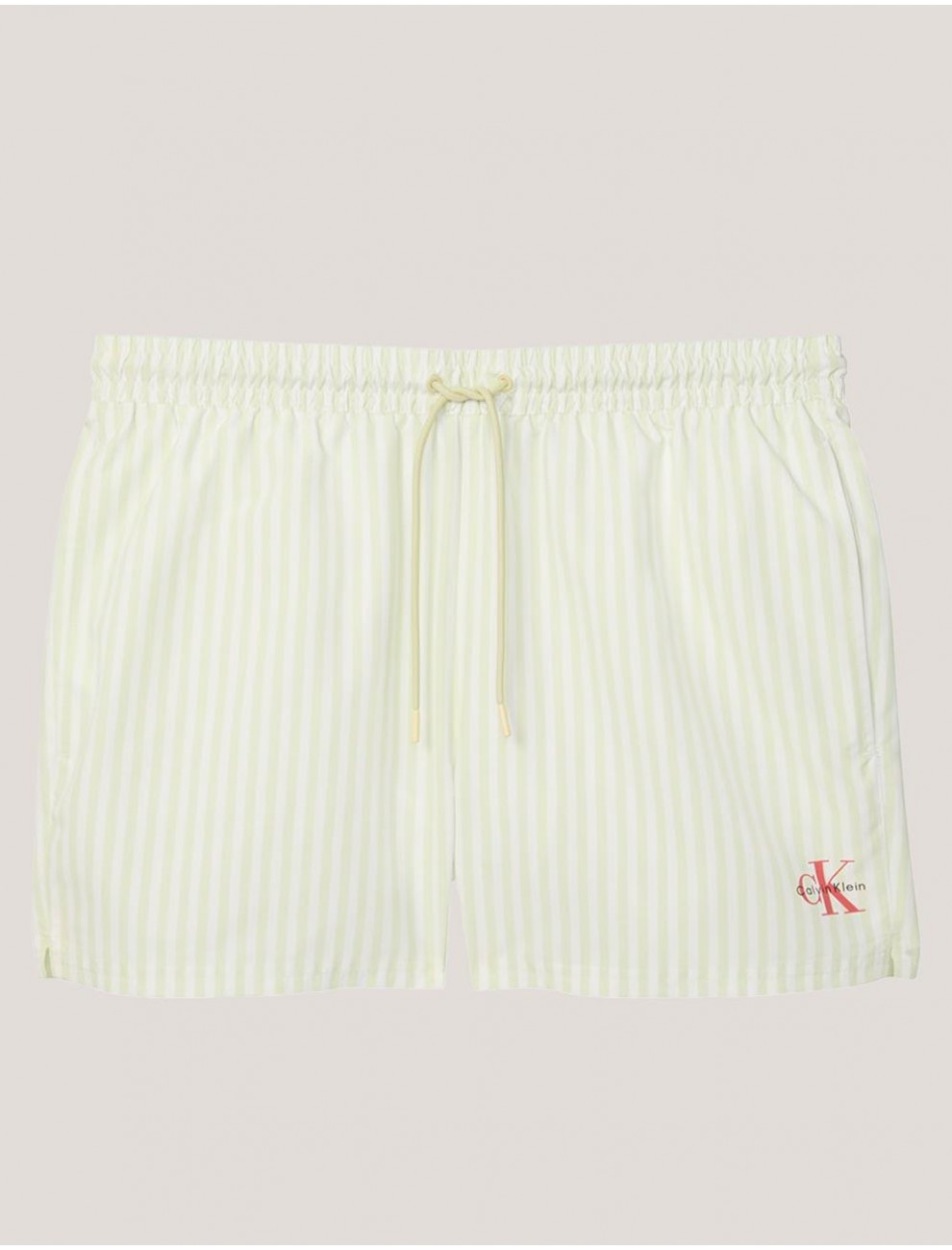 BANADOR CALVIN KLEIN SHORT DRAWSTRING WAISTBAND VERDE