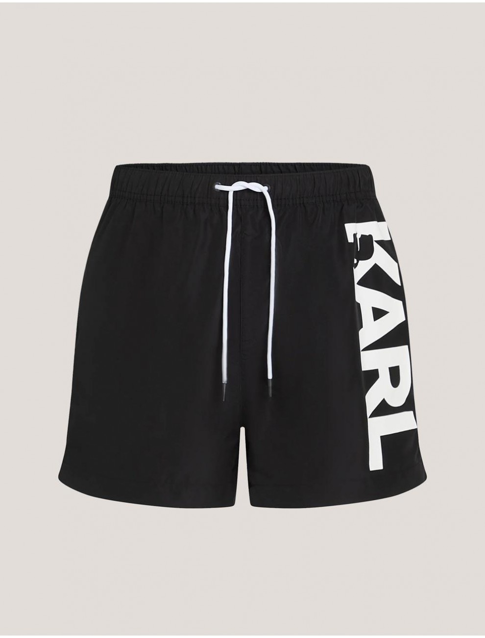 BANADOR KARL LAGERFED KARL LOGO SHORT BOARDSHORTS NEGRO