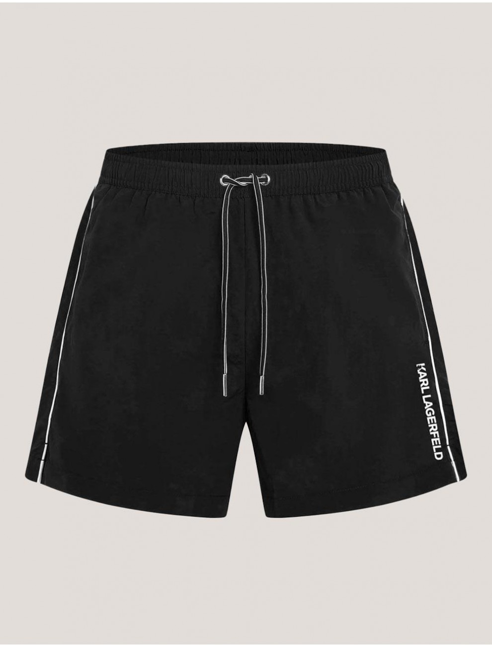 BANADOR KARL LAGERFED NAUTICAL SHORT BOARDSHORTS NEGRO