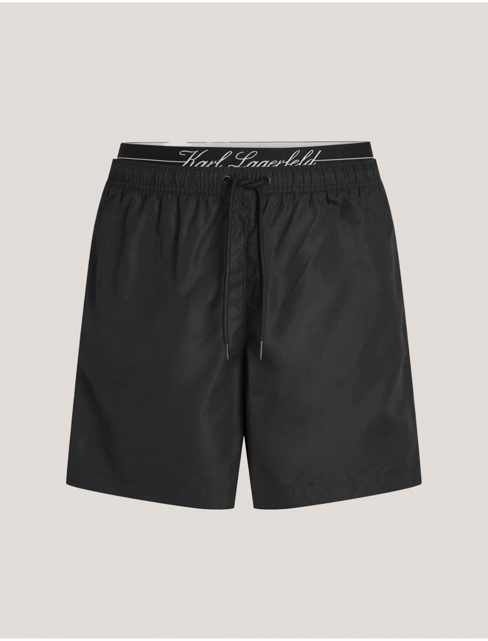 BANADOR KARL LAGERFED HOTEL KARL CREST MEDBOARDSHORTS NEGRO