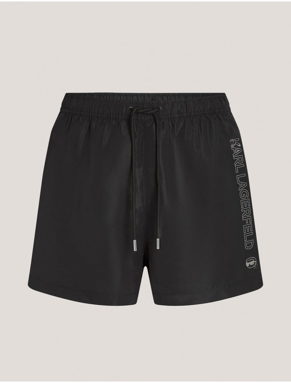 BANADOR KARL LAGERFED IKON SHINE SHORT BOARDSHORTS NEGRO