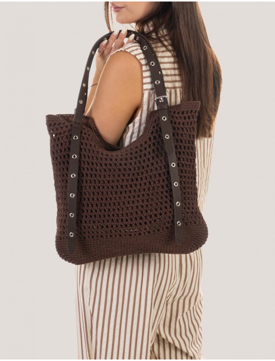 BOLSO OBVIO COMPLEMENTOS DONIA MARRoN