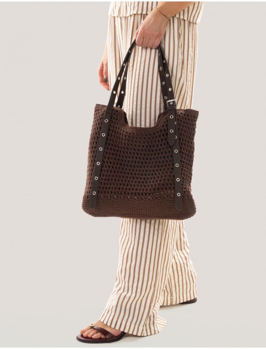 BOLSO OBVIO COMPLEMENTOS DONIA MARRoN