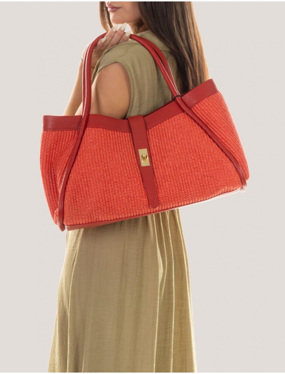 BOLSO OBVIO COMPLEMENTOS OSUNA ROJO