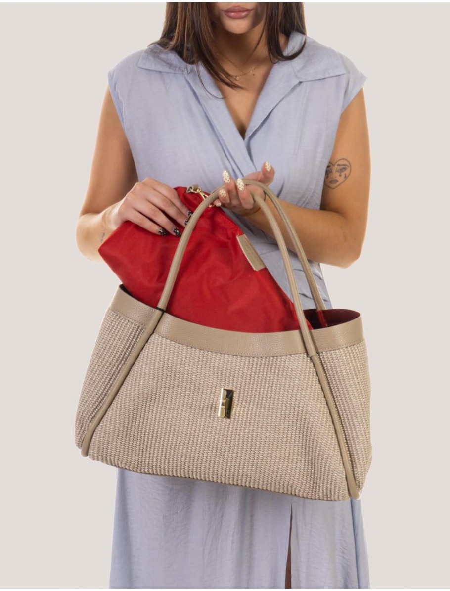 BOLSO OBVIO COMPLEMENTOS OSUNA TAUPE