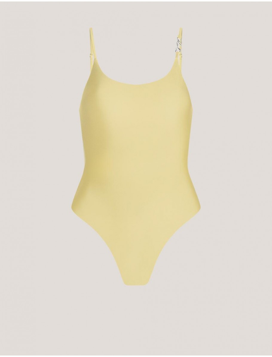 BANADOR KARL LAGERFED CHEEKY SWIMSUIT AMARILLO