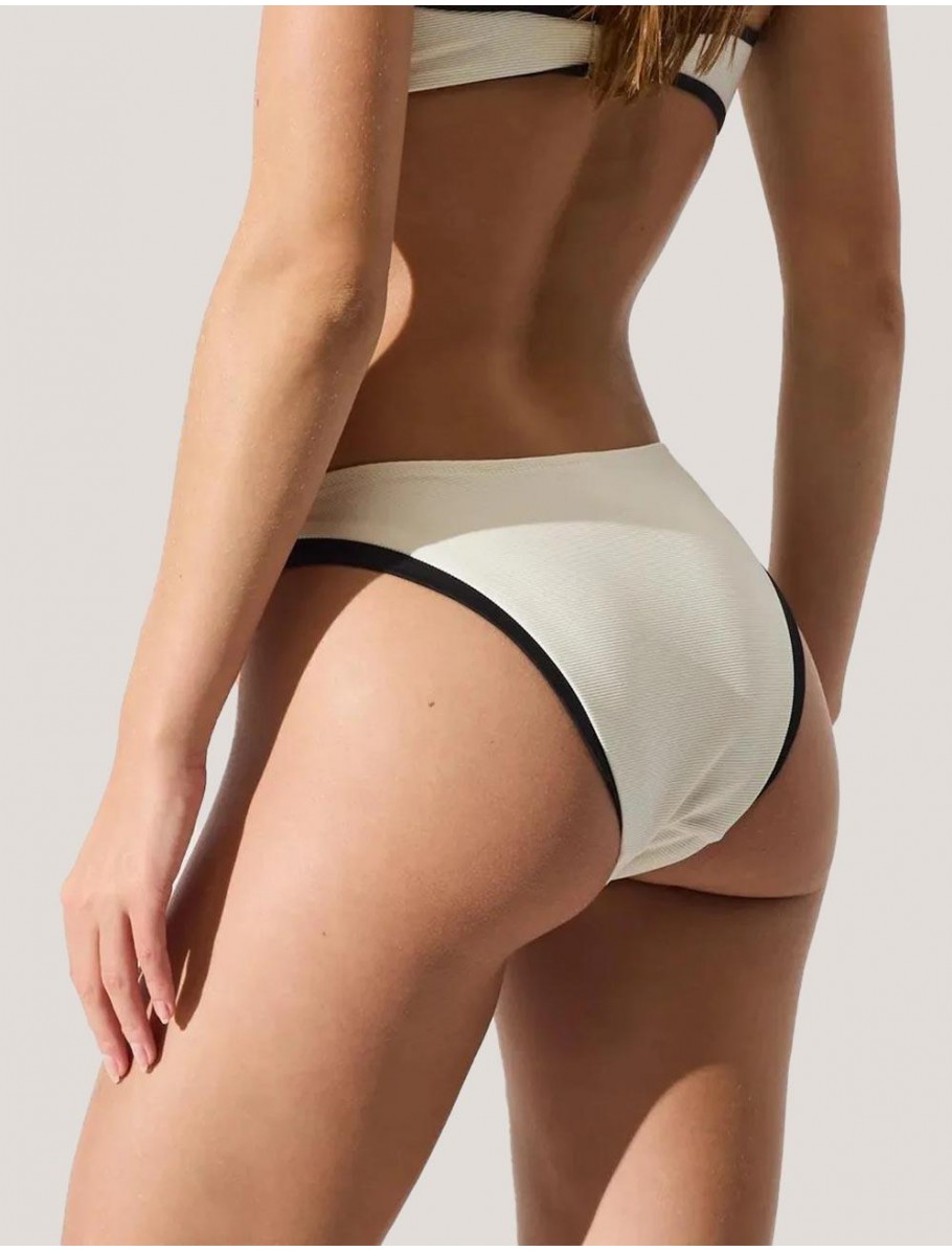 BIKINI KARL LAGERFED SIGNATURE CHEEKY BIKINI BOTTOM BEIG
