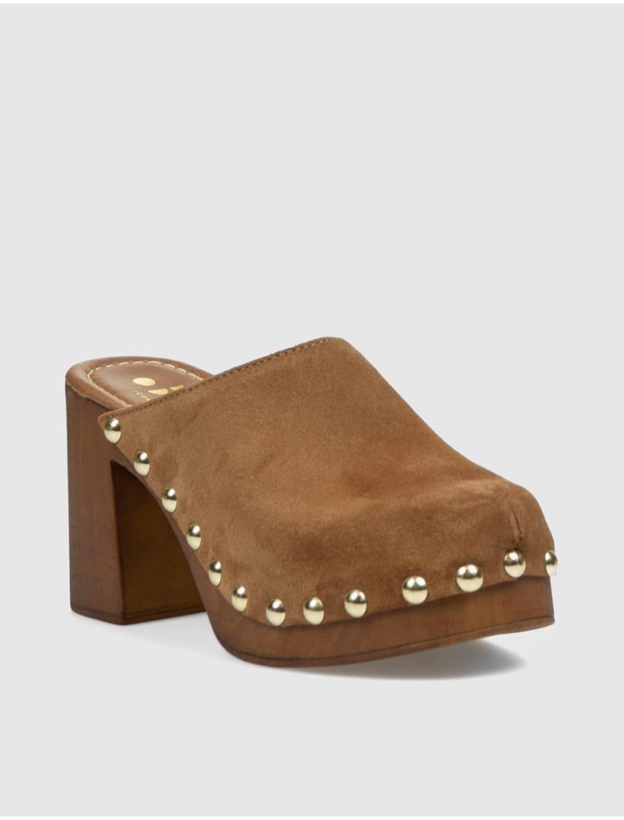 ZUECO OBVIO SHOES MAVE CUERO