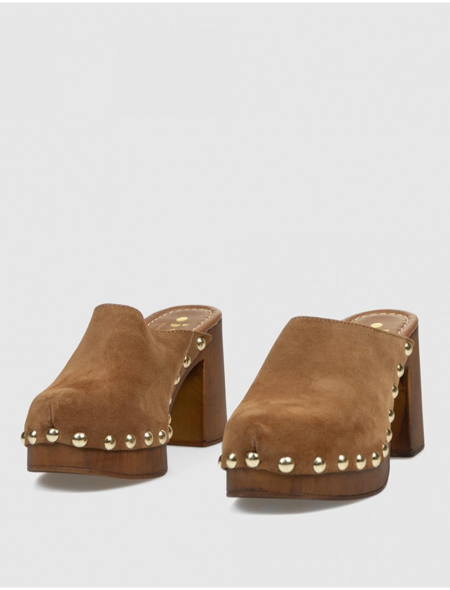 ZUECO OBVIO SHOES MAVE CUERO