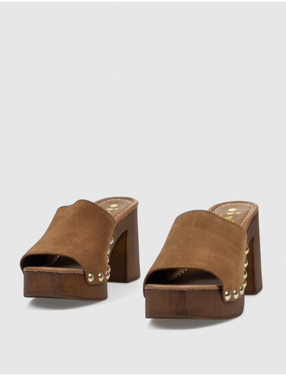 SANDALIA OBVIO SHOES ZETE CUERO