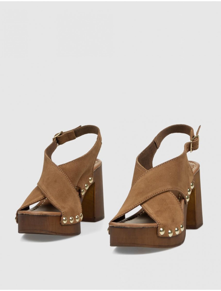SANDALIA OBVIO SHOES SILLO CUERO