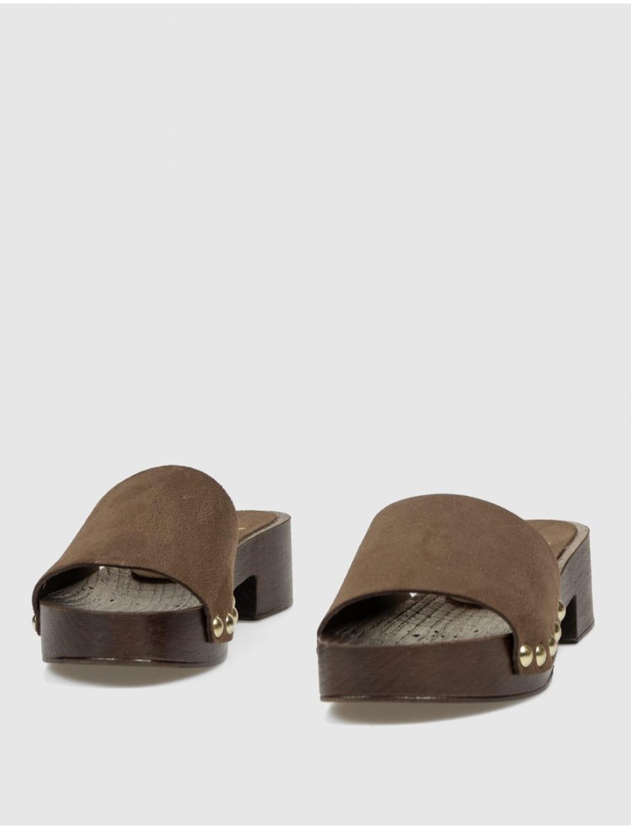 SANDALIA OBVIO SHOES VAJA MARRoN