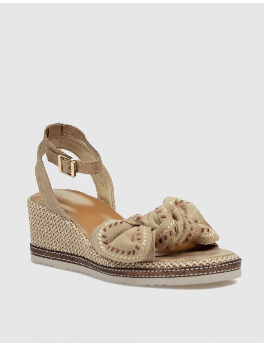 SANDALIA KAMOME TRENDS COPER TAUPE
