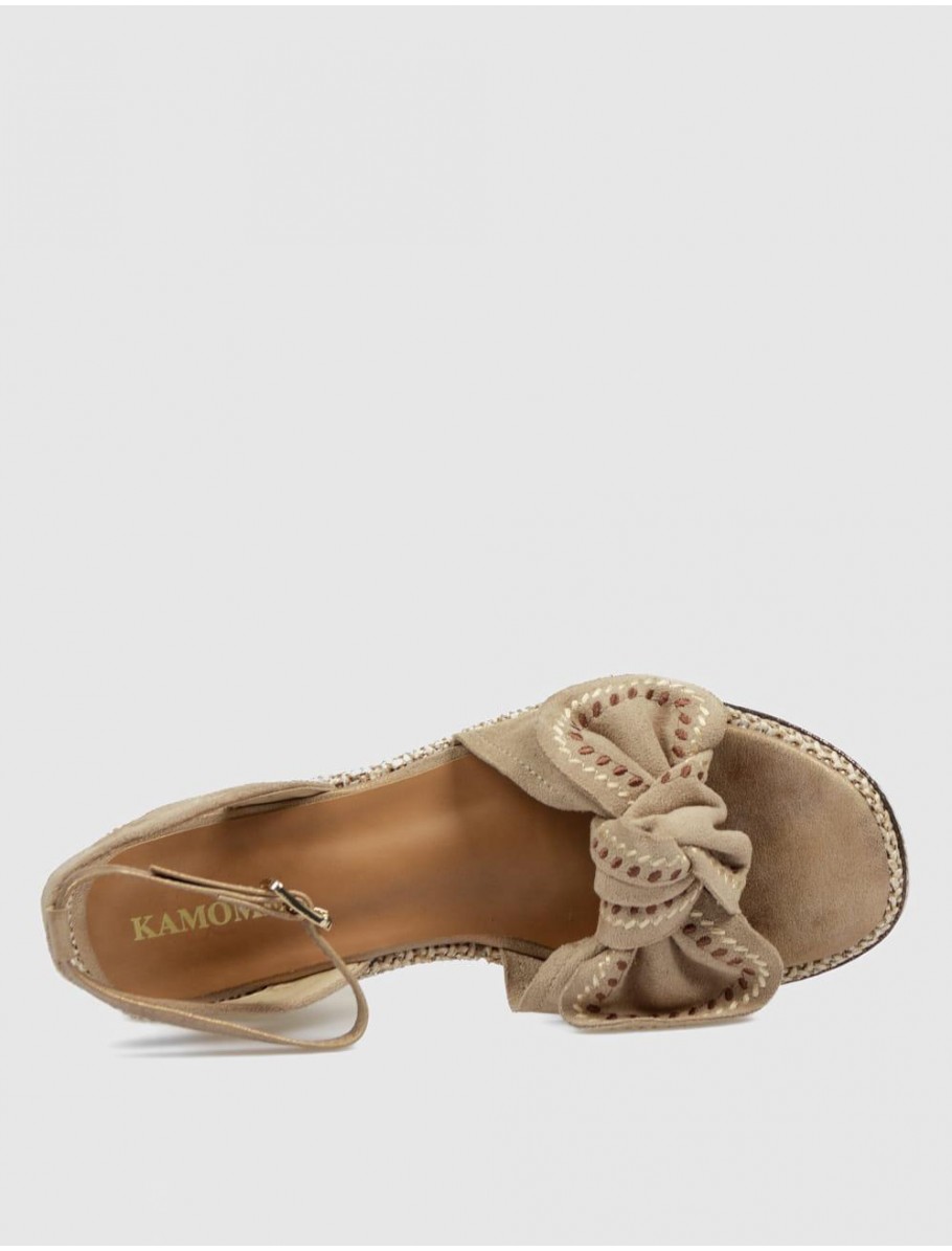 SANDALIA KAMOME TRENDS COPER TAUPE