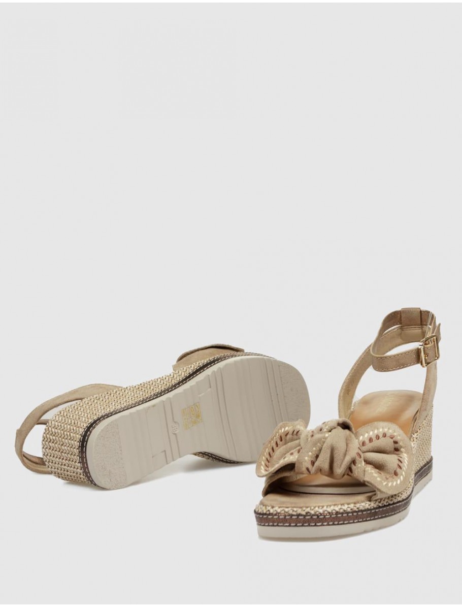 SANDALIA KAMOME TRENDS COPER TAUPE