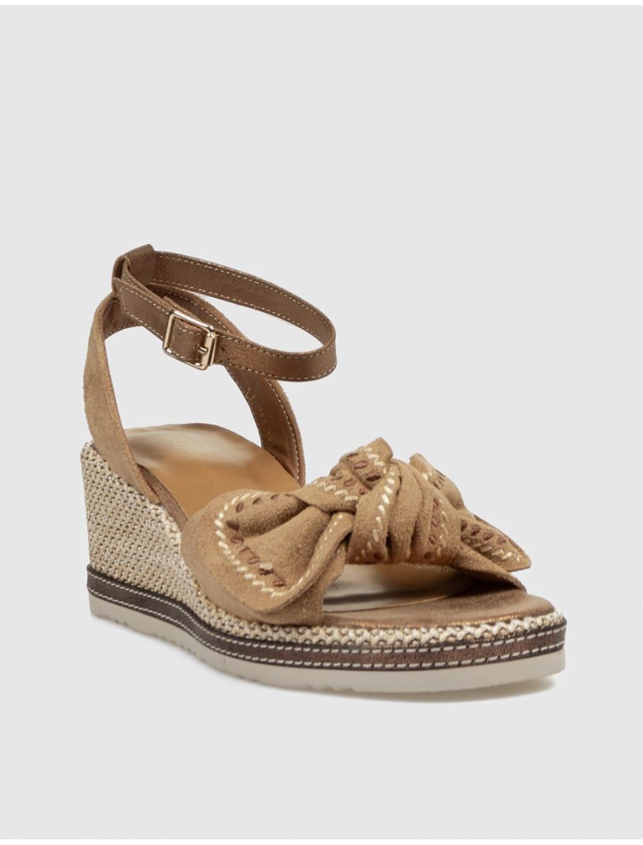 SANDALIA KAMOME TRENDS COPER MARRoN