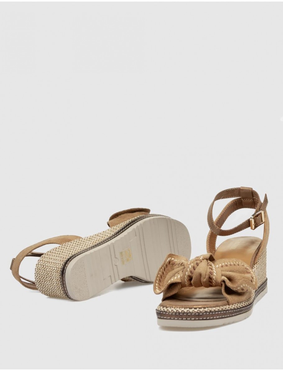 SANDALIA KAMOME TRENDS COPER MARRoN