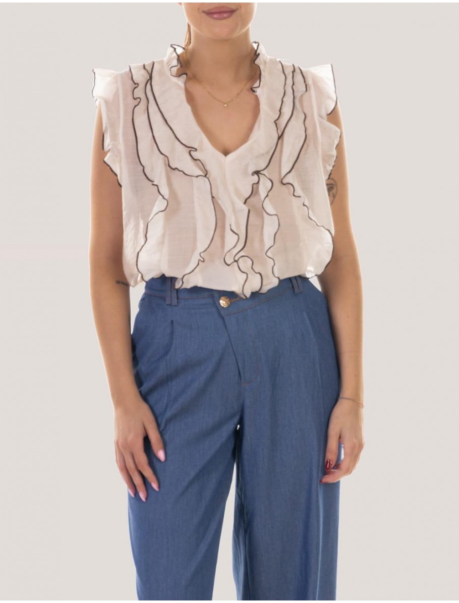 BLUSA OBVIO LIYOU BEIG