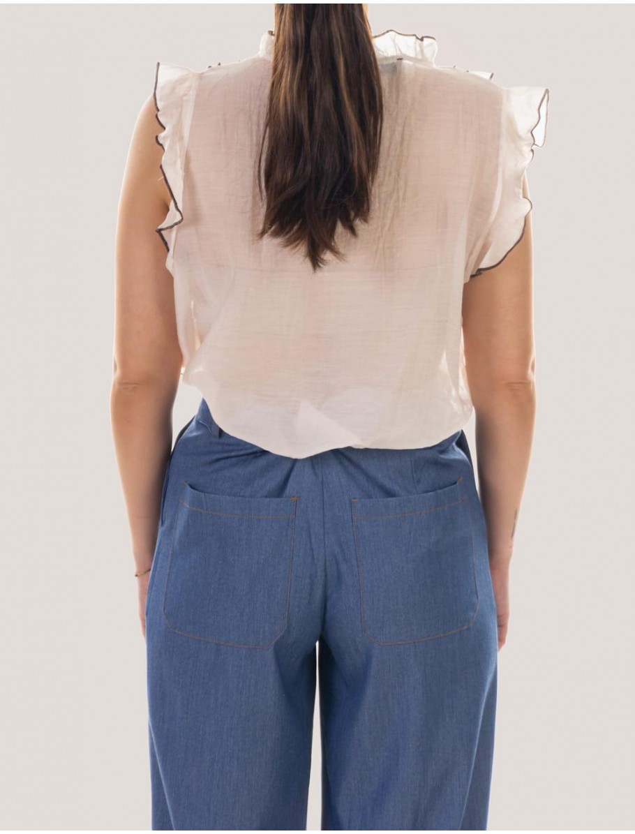 BLUSA OBVIO LIYOU BEIG
