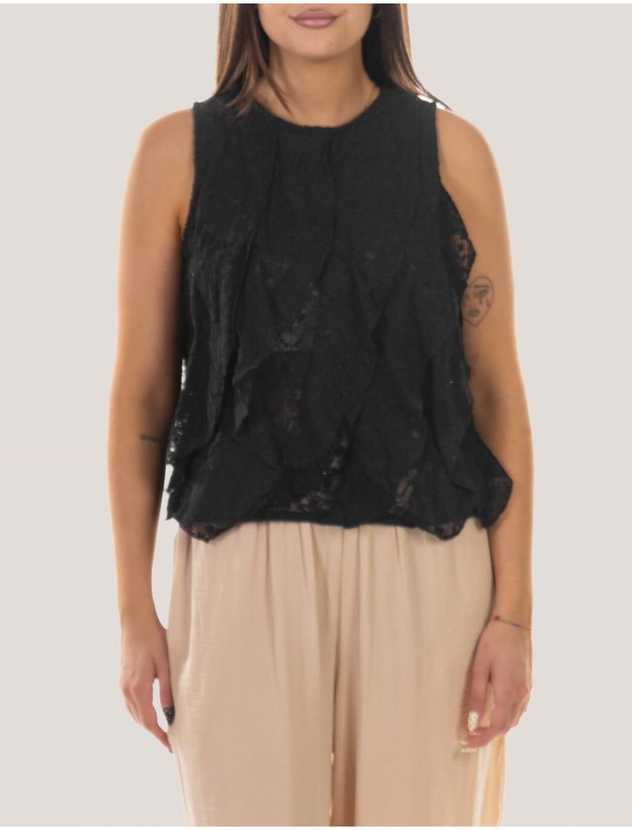 CAMISETA OBVIO TESSA NEGRO