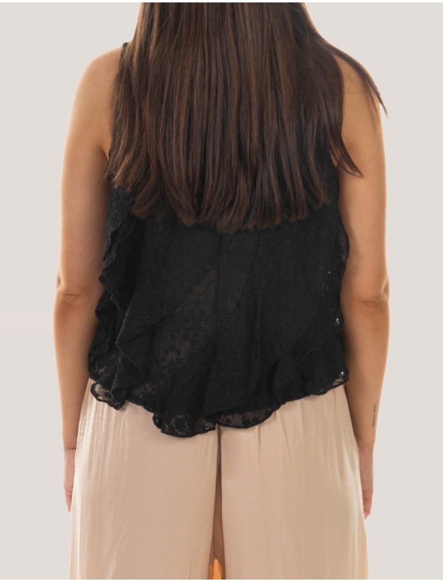 CAMISETA OBVIO TESSA NEGRO
