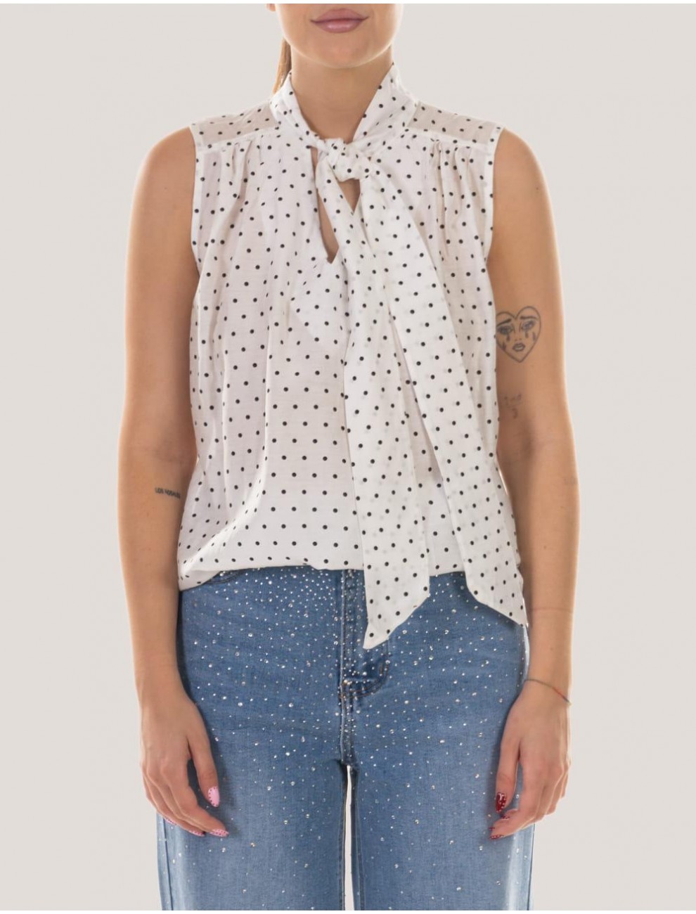 CAMISA OBVIO ABBIE BLANCO