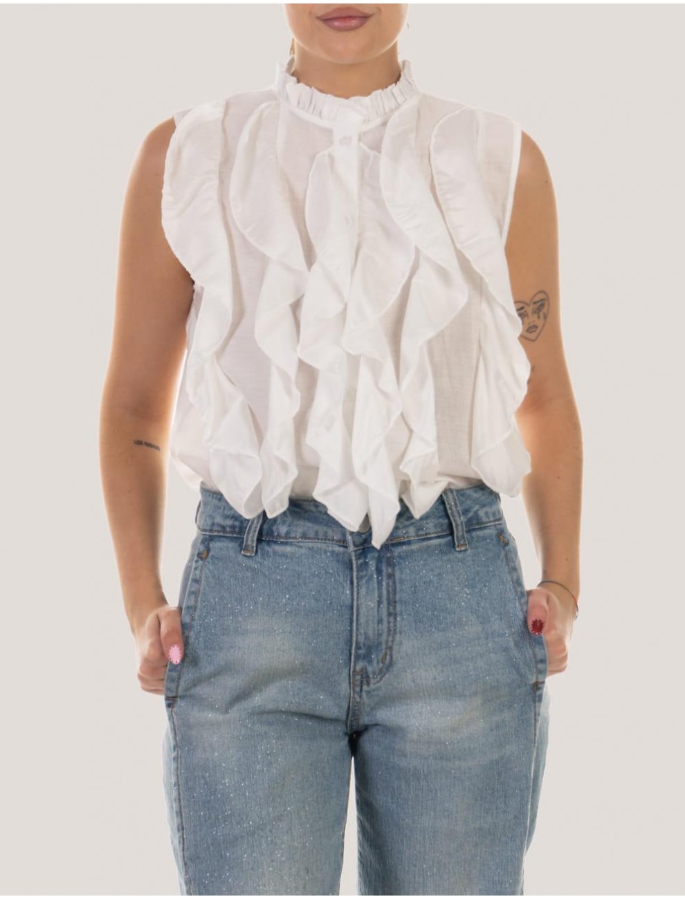 CAMISA OBVIO CALIA BLANCO