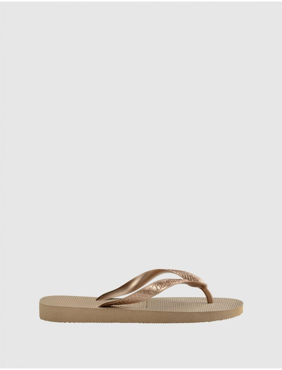 CHANCLA HAVAIANAS TOP TIRAS ORO ROSADO