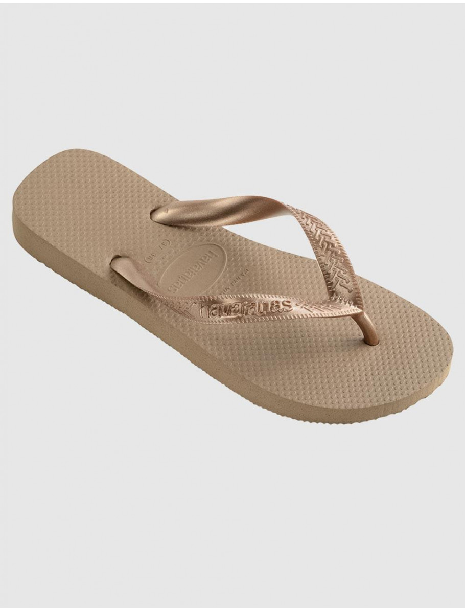 CHANCLA HAVAIANAS TOP TIRAS ORO ROSADO