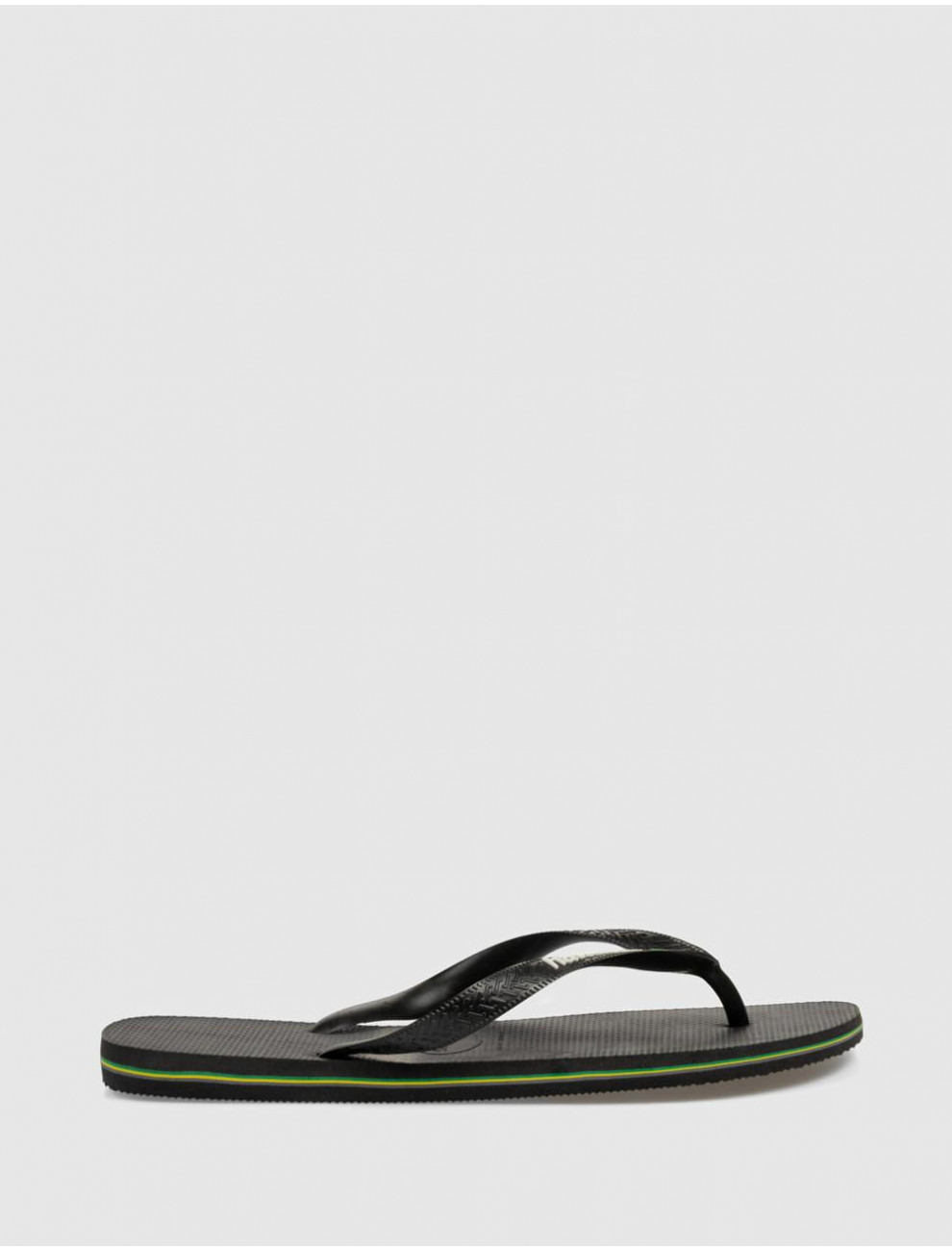 CHANCLA HAVAIANAS BRASIL LOGO NEGRO