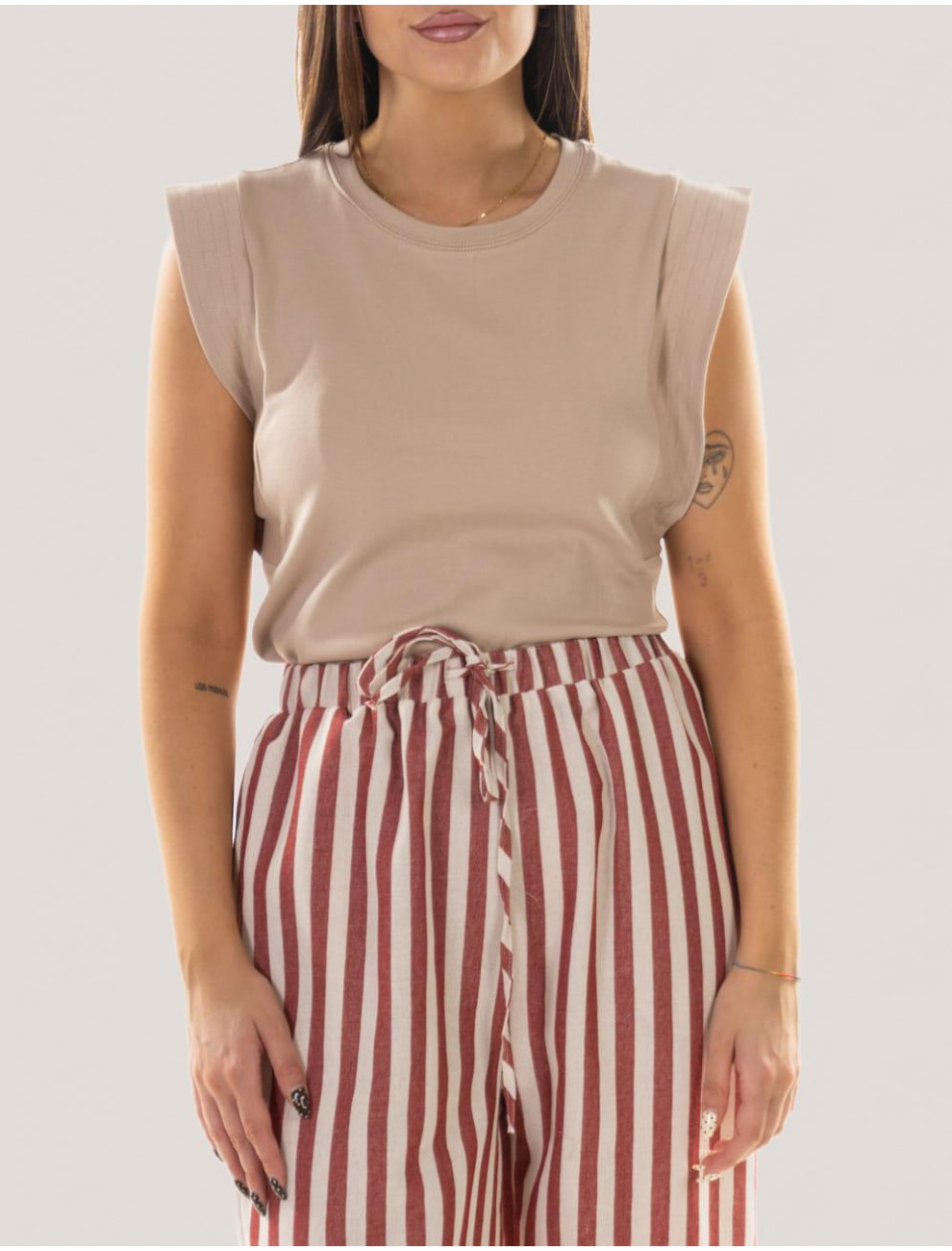 CAMISETA OBVIO MARGE TAUPE