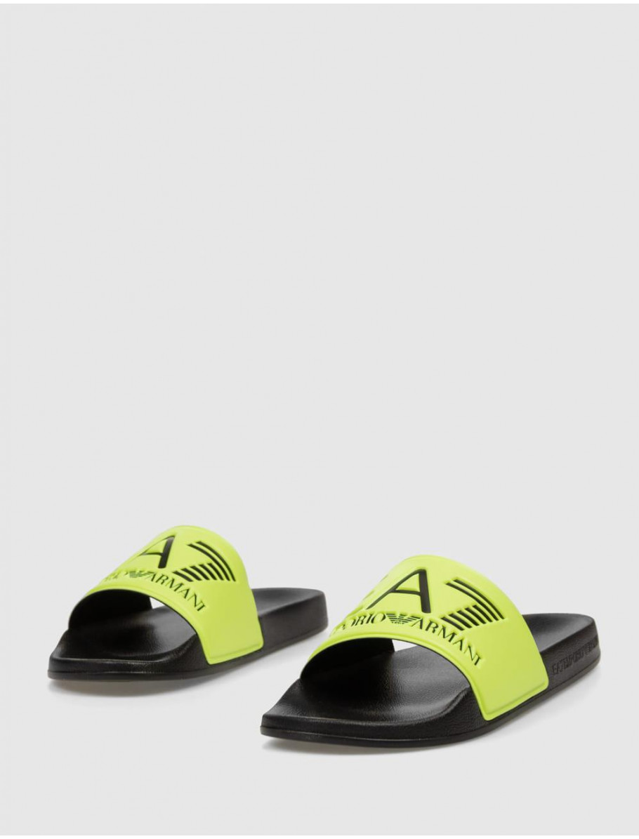 CHANCLA ARMANI EA7 7X000108 AMARILLO