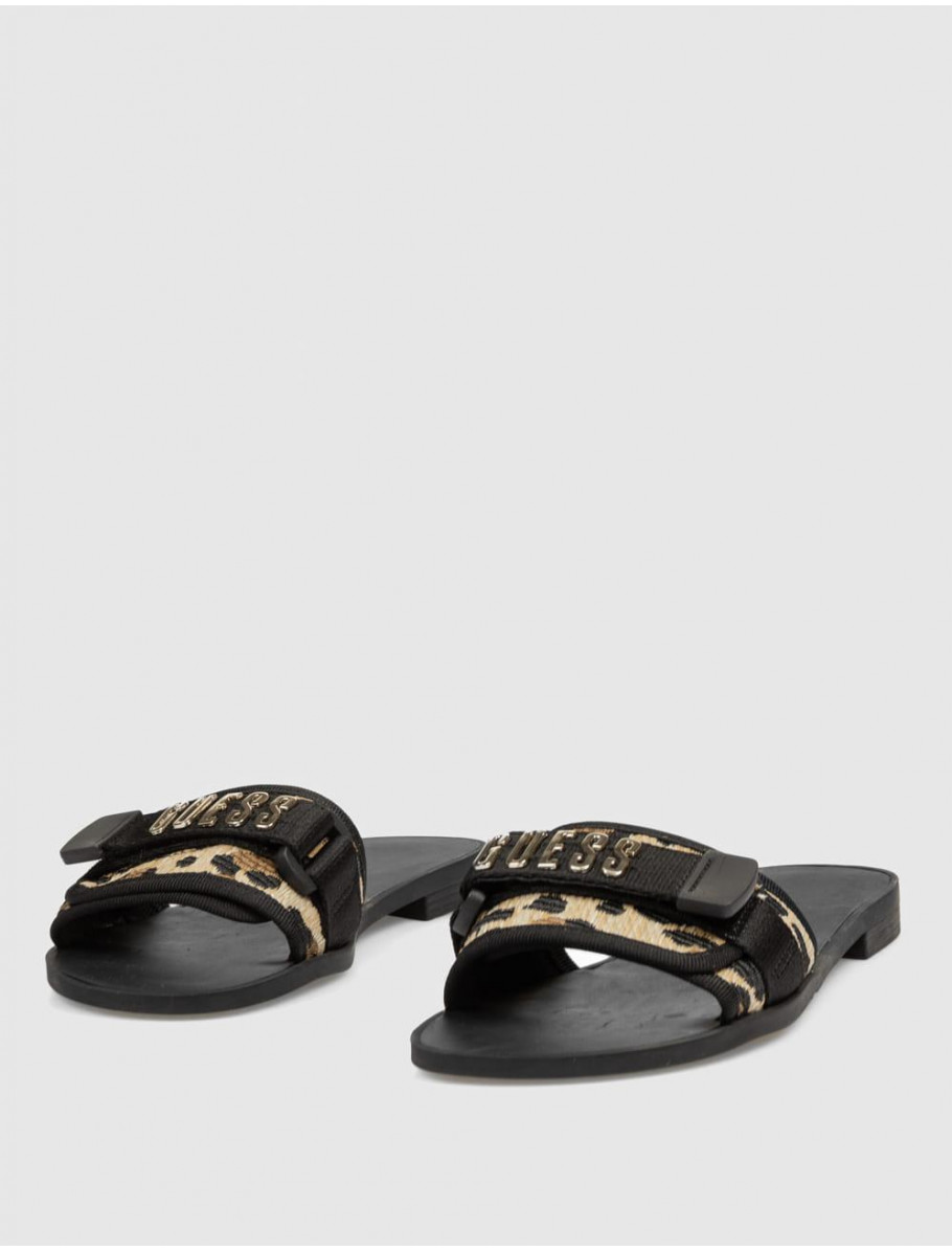 SANDALIA GUESS ELYZE5 NEGRO