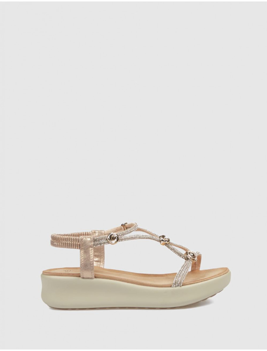 SANDALIA EXE BZX33170 002 ORO ROSADO