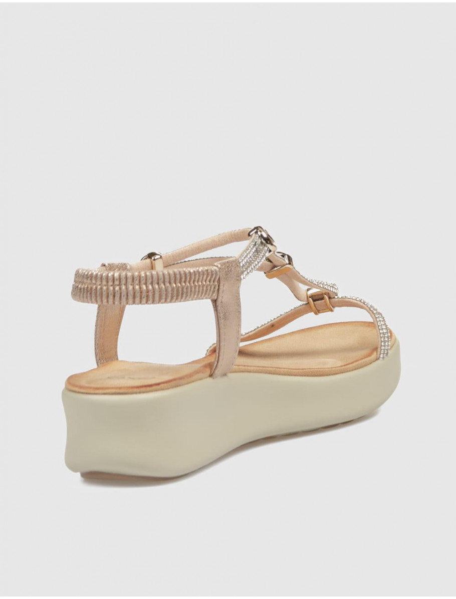 SANDALIA EXE BZX33170 002 ORO ROSADO