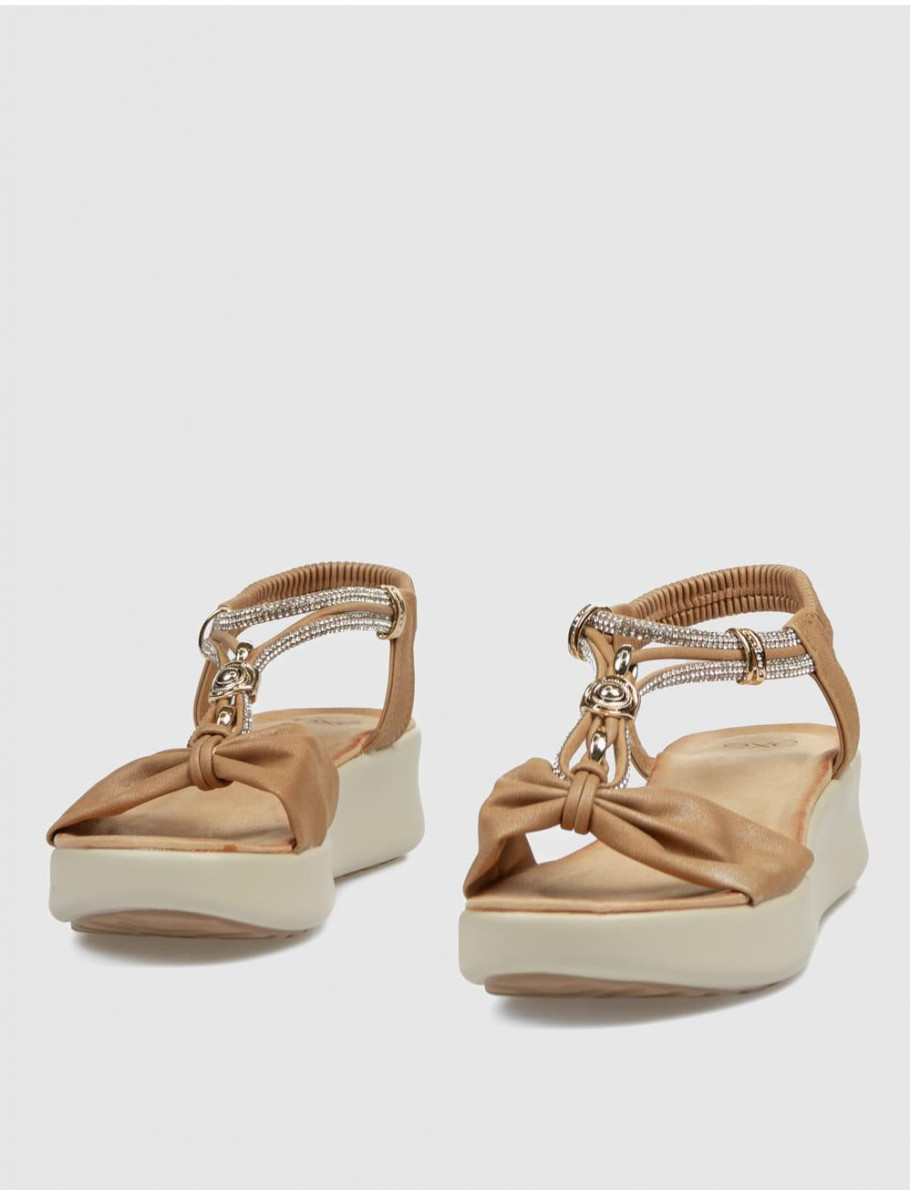 SANDALIA EXE BZX43170 R24 CaMEL