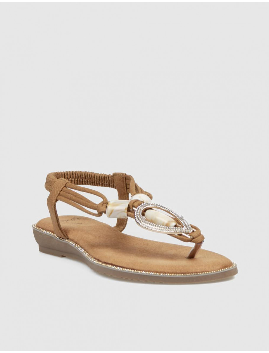 SANDALIA DE DEDO EXE 8013 28 MARRoN